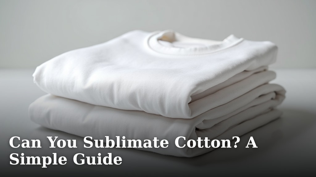 Can You Sublimate Cotton? A Simple Guide