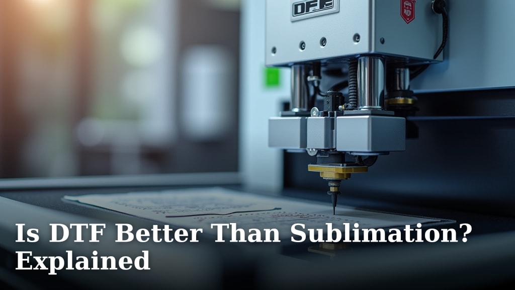 Is DTF Better Than Sublimation? Explained
