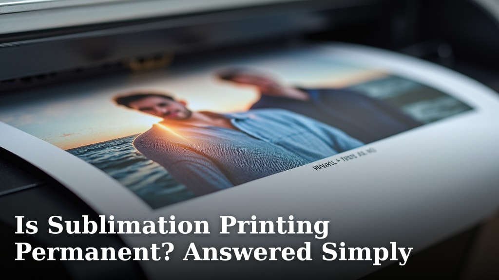 Is Sublimation Printing Permanent? Answered Simply