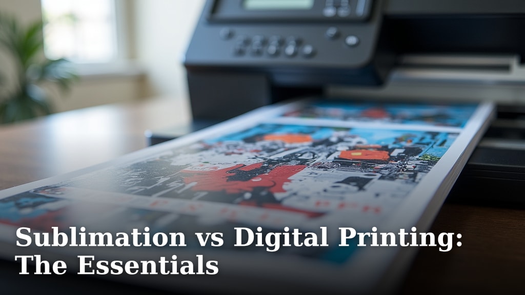 Sublimation vs Digital Printing: The Essentials