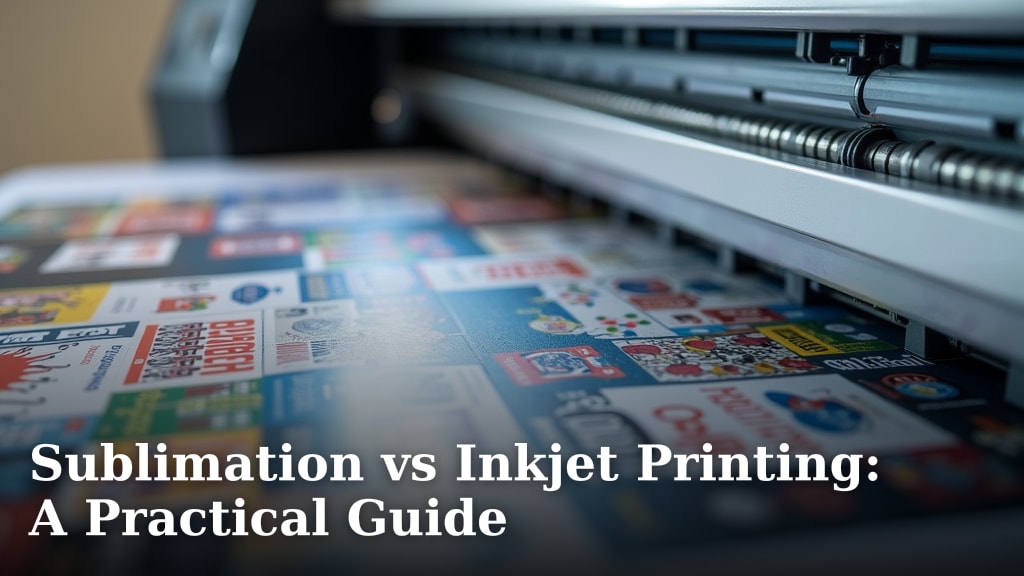 Sublimation vs Inkjet Printing: A Practical Guide