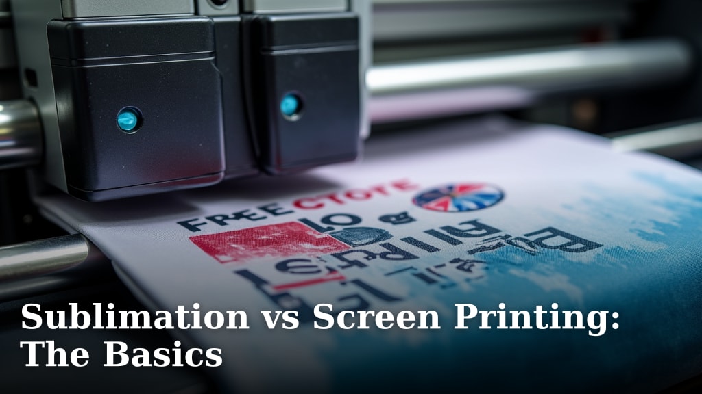 Sublimation vs Screen Printing: The Basics