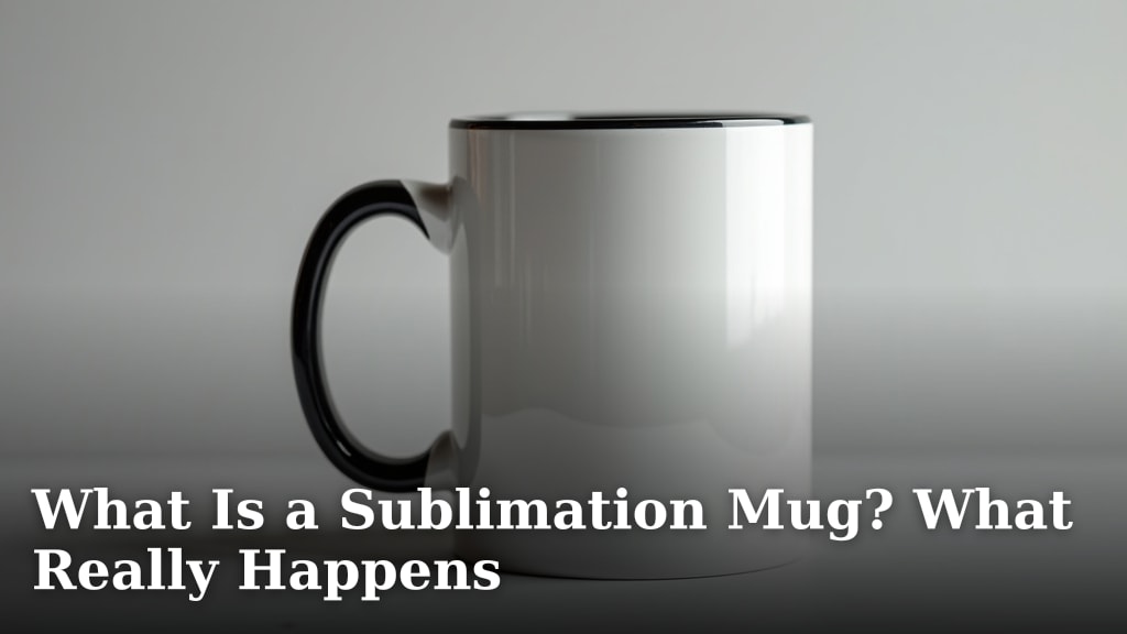 What Is a Sublimation Mug? What Really Happens