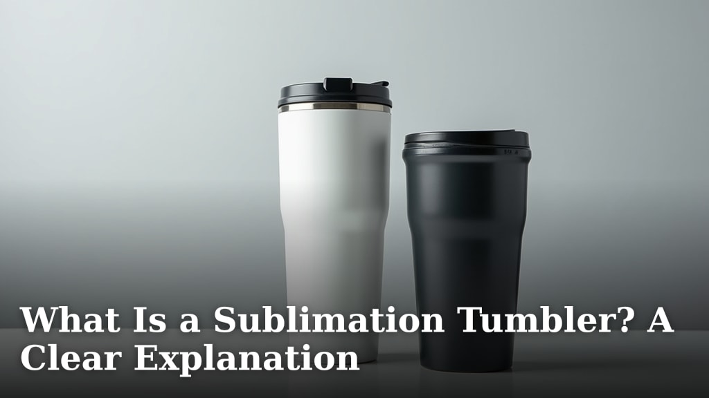 What Is a Sublimation Tumbler? A Clear Explanation